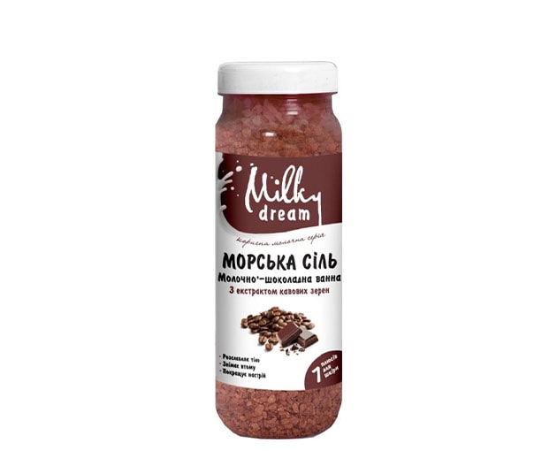 Milky Dream bath sea salt milk and chocolate 700g